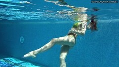 Nicole Pearl hot Russian pornstar gets naked underwater Thumb