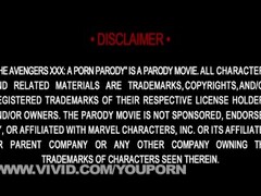 Hawkeye Fucking Black Widow Avengers XXX Parody Thumb