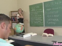 Twistys - Hot inked teacher Brooke Banner sucks students cock Thumb