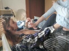 Naughty Amateurs Chatting, Laughing and Fuckind Each Other Thumb