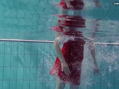 Sexy teens in the swimming pool Thumb