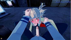 Himiko Toga and Ochako Uraraka intense lesbian play and intense sex. - My Hero Academia Hentai Thumb