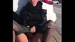 blonde MILF with a tight ponytail Thumb