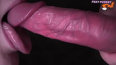 CLOSE UP: Best Milking BLOWJOB in your LIFE, Sloppy Sucking Dick ASMR Thumb