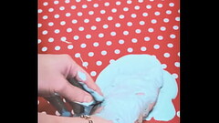 Trans girl get a little messy with some fresh paint Thumb