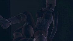 Japanese fucks Black woman in abandoned building Thumb