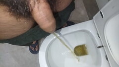 Tiny cute uncut dick pissing Thumb