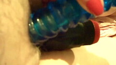 im playing with 2 big dildoes Thumb