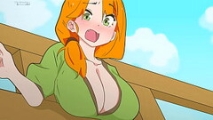 Alex got stuck in the fence, but Steve couldn'_t get past! Minecraft,Hentai,Cartoon,Parody ! Thumb