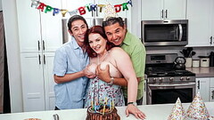 Stepmom Giving Special Freeuse Present for Her Stepson'_s Birthday - Cncmilf Thumb