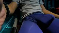 I get on a bus in my underwear and masturbate with people who suspect me Thumb