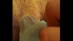 Nate Cums Like a Girl in Cage and Panties Thumb