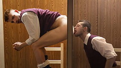 Priest Punishing the Boy for Misbehaving - Fatherfucks Thumb