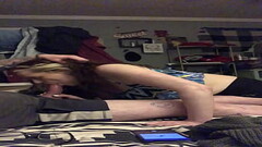 Deep throating the guy next door Thumb