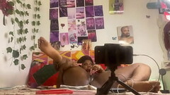 I played alone with my Pussy looking at my mirror Thumb