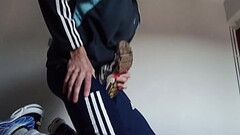 Adidasfun1 Playing,fuck &amp_ wank with an Arab Nike TN Thumb
