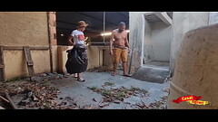 Dei um saco de latas e R$200 reais para comer o cu da sapatao Thumb