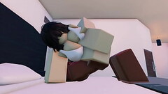 Roblox slut fucks BBC with music playing on the background Thumb