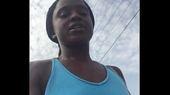I love to walk alone and here contemplating about what to eat in the morning Thumb