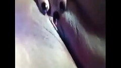 Viet whore Dung masturbates closeup Thumb