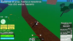 Showcase Todo Feo y Mal Hecho de la Fruta Rocket (BloxFruits) | Acla48 Thumb