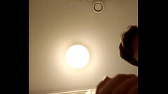 Jerking my cock while my step sister is in the next room Thumb