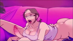 Nerdy Girl Perfect Blowjob - Animation Uncensored Thumb