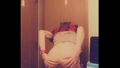 Slutty Femboy - Spitting In My Hand, Rubbing It In My Ass, And Fingering My Tight Pretty Asshole Whi Thumb