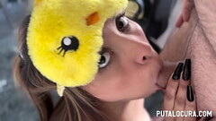 PutaLocura - Peruana Michi traga lefa de Torbe con cosplay de Piolina Thumb