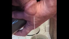 Prostate cum from soft cock Thumb