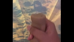 Fucking my fleshlight Thumb
