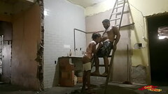 Meu pai n&atilde_o quis pagar a obra do meu quarto, dei o cu para o pedreiro. Thumb