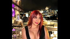 VAMOS A CENAR EN NUESTRA PRIMERA CITA Y TERMINAMOS FOLLANDO DE PERRITO EN LAS ESCALERAS DE SU DEPART Thumb