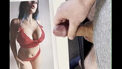 quick shot on busty lingerie girl Thumb