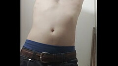 Undressing for masturbation in the bathroom Thumb