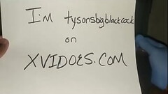 Tysonsbigblackcock - Verification XVideos.com #18 Stroking Big Black Cock - Jan 18, 2024 Thumb