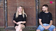 The bus does not come, we better play a game. Anal time Thumb