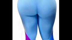 Big Huge Massive Enormous Gargantuan African Yansh Ass on Display Thumb