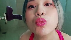 Chinese Trap Training Her Throat Thumb
