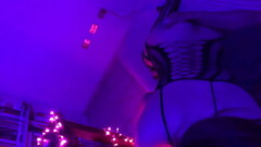 RedFantasies FREEBIES: Threw on my black slutty net outfit and went to suck dick Thumb