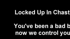 We love teasing your locked up cock Thumb