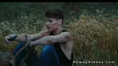 Muscle man anal fucks hitchhiker stranger Thumb