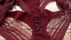 My wet Christmas panties Thumb