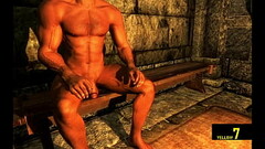 Two horny guys in the sauna Thumb