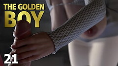 THE GOLDEN BOY #21 &bull_ Quick handjob in the back alley Thumb