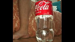 1.25 Litre drink Bottle 23.5 cm deep in my Ass again. Thumb