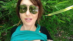 Lara Croft will make you cum (real amateur outdoor) Thumb
