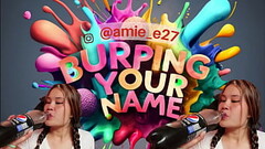 slut burping your name Thumb