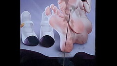 Shidare Hotaru'_s feet cum tribute Thumb