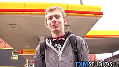 Cute twink picked up and slammed while traveling to class Thumb